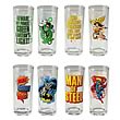 Justice League Glasses 4-Pack